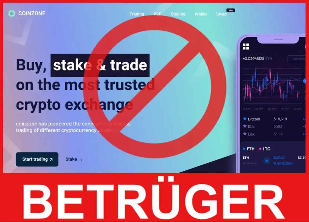 CoinZone Gesicht