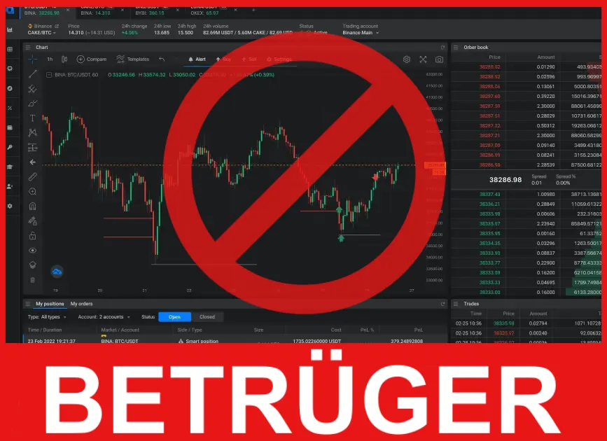 Cointradery Gesicht